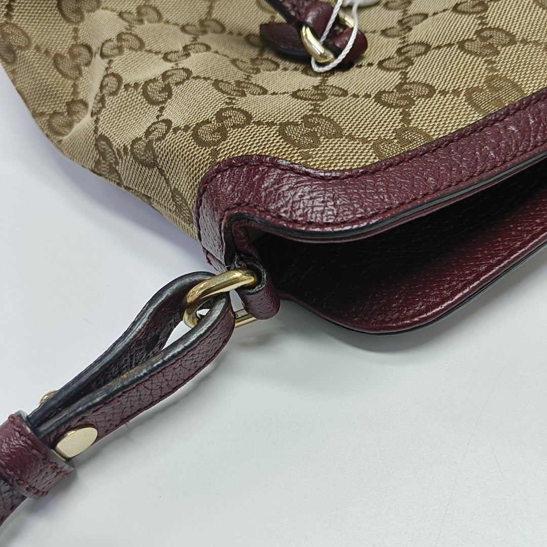 Bree Monogram Canvas Brown