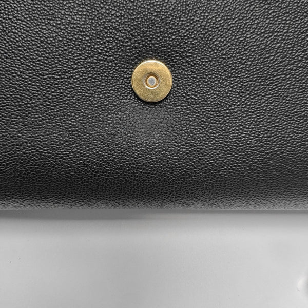 Calfskin Shoulder Bag Black