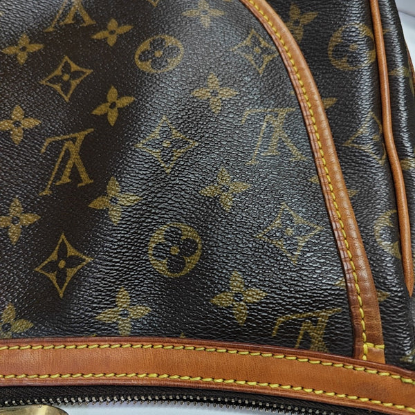 TULUM GM Monogram Coated Canvas Brown
