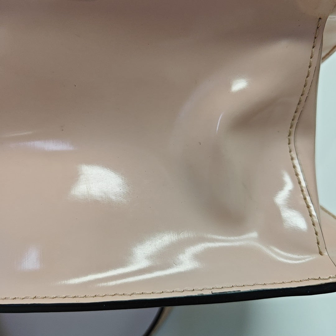 Galleria Small Patent Leather Pink
