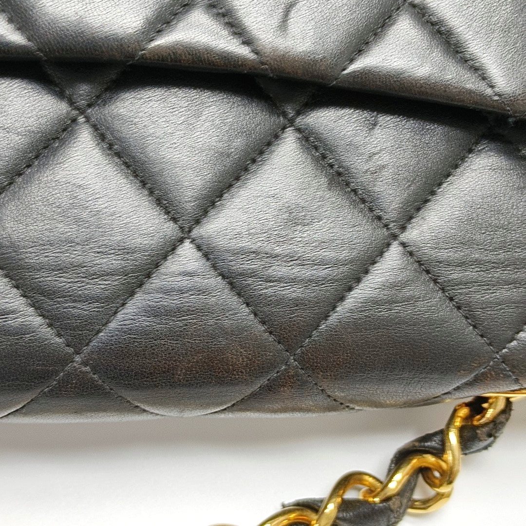 Quilted Lambskin Black