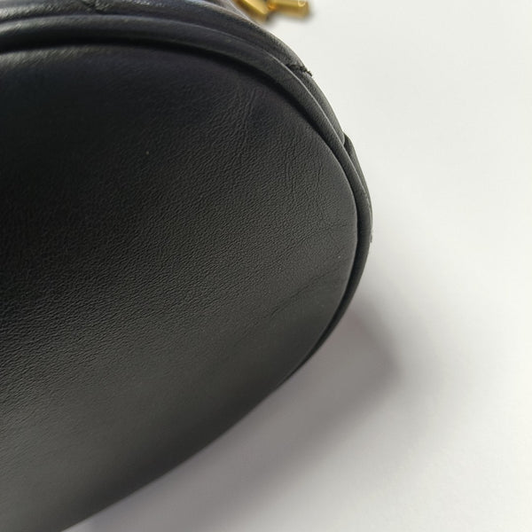 GG Marmont Mini Quilted Calfskin Black