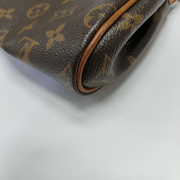 EVA Monogram Coated Canvas Brown