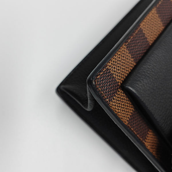 VAVIN Damier Ebene Coated Canvas Brown