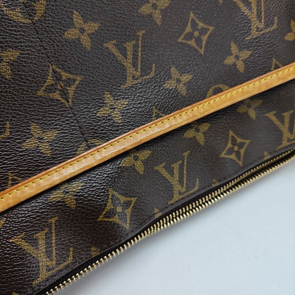 POPINCOURT Monogram Coated Canvas Brown