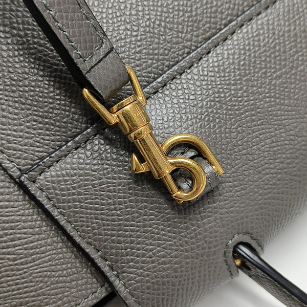 BELT Nano Calfskin Gray