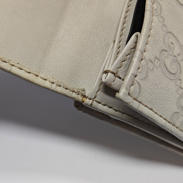 Lovely Monogram Calfskin Beige Wallet