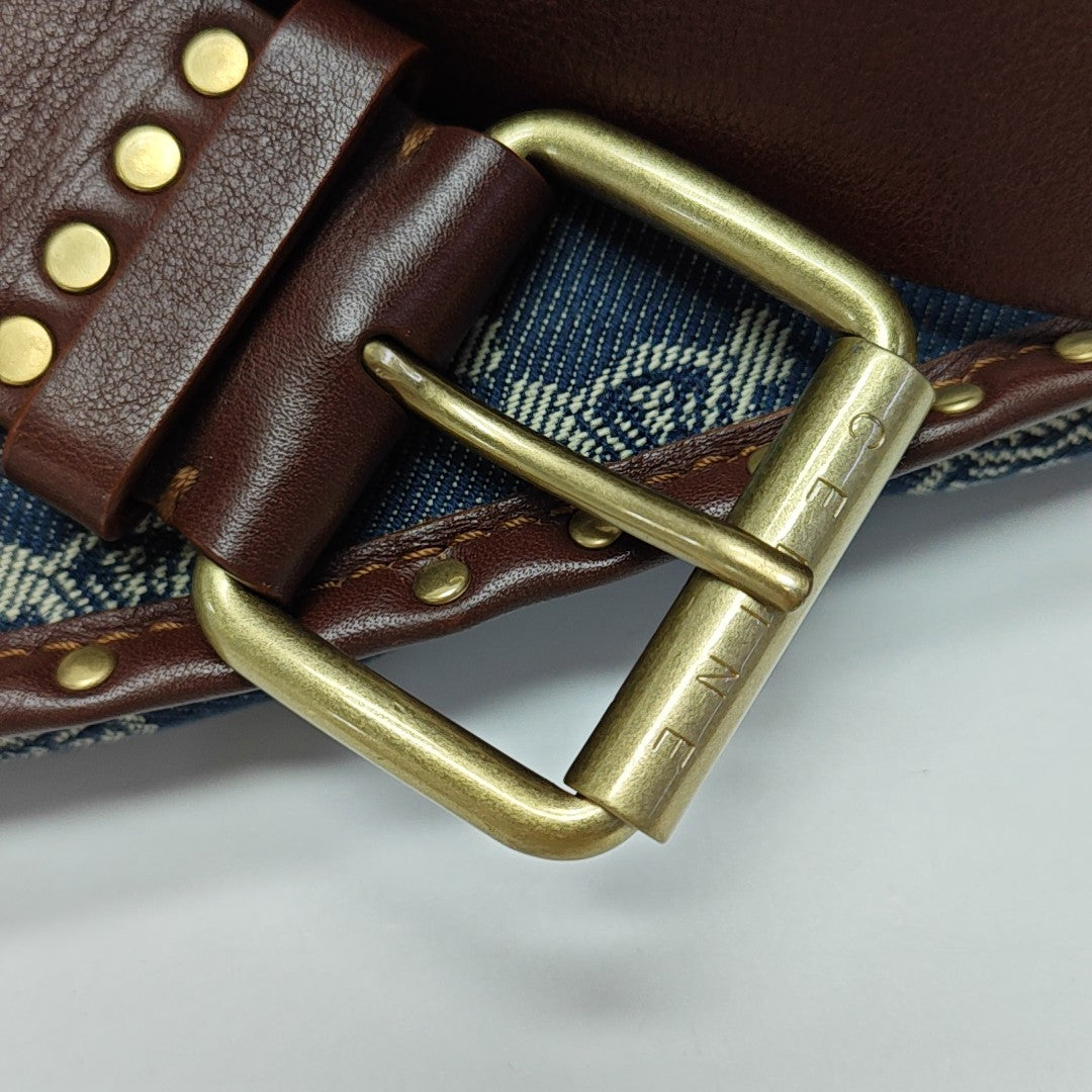 Canvas Belt Bag Blue
