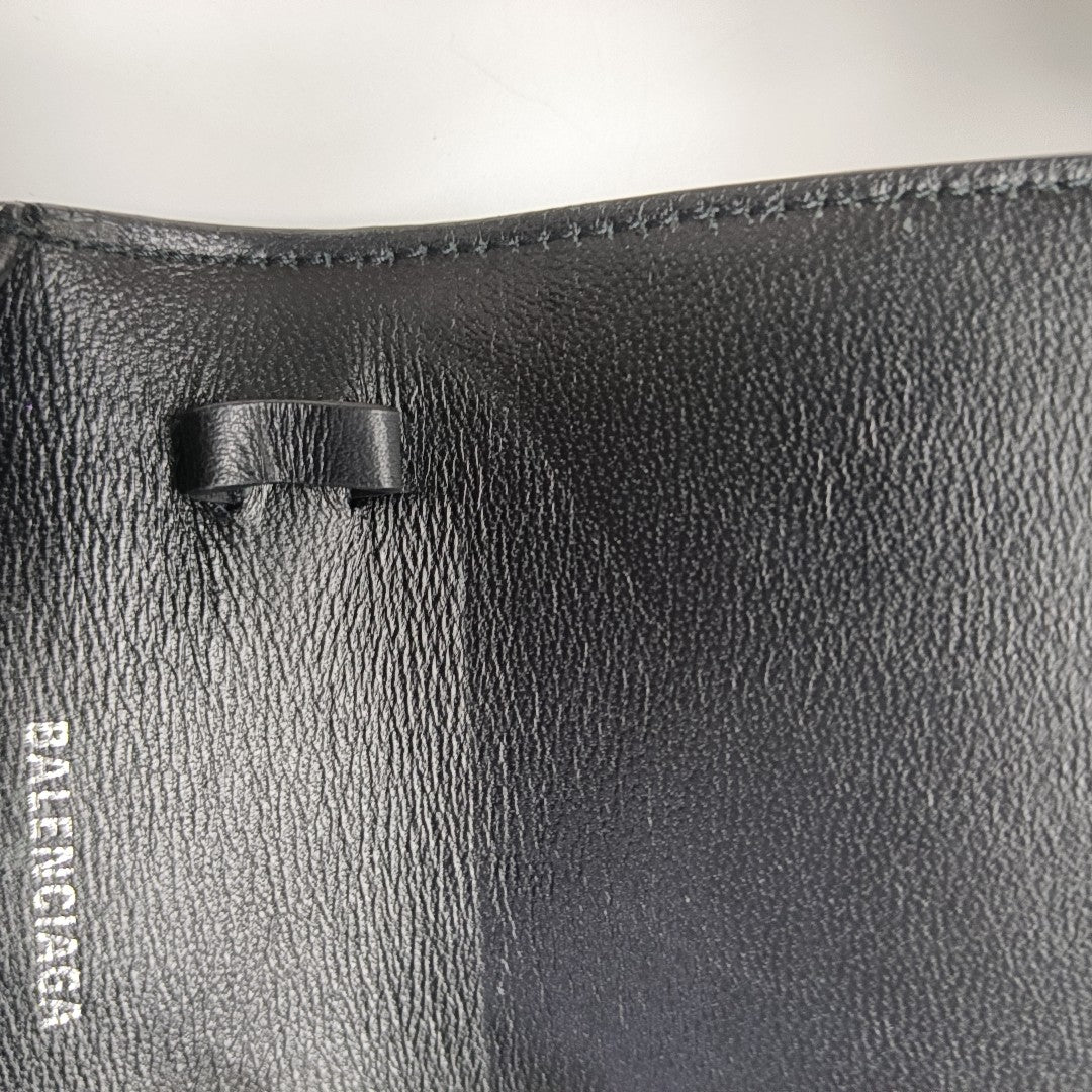 Calfskin Shoulder Bag Black