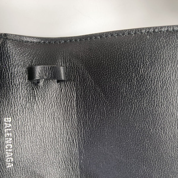 Calfskin Shoulder Bag Black