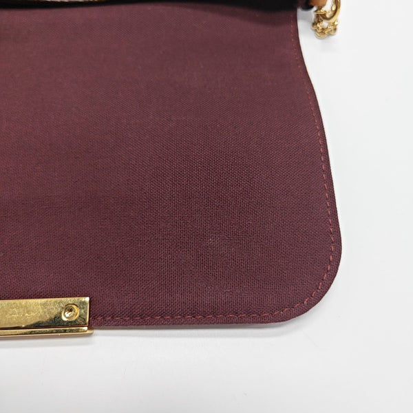 FAVORITE PM Coated Canvas Brown