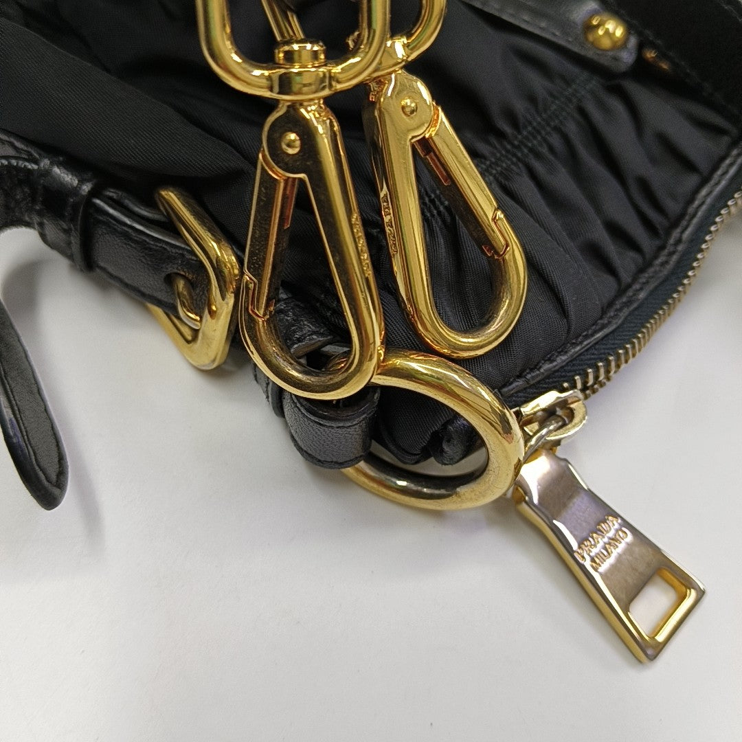 Nylon Tote Bag Black