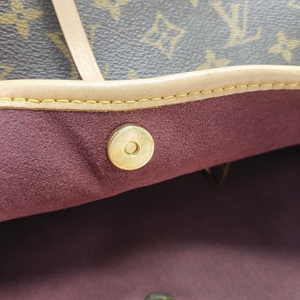 CARRYALL PM Monogram Coated Canvas Brown