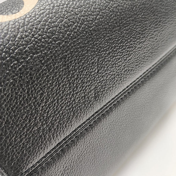 ONTHEGO MM Monogram Calfskin Black