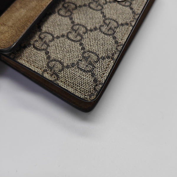 Dionysus Super Mini Monogram Coated Canvas Beige