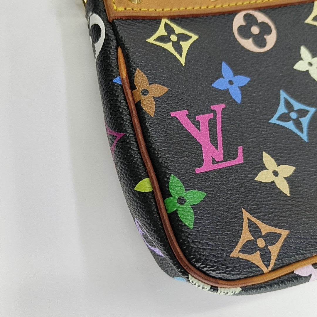 LV × TM ACCESSOIRES GM Monogram Coated Canvas Black
