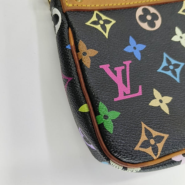 LV × TM ACCESSOIRES GM Monogram Coated Canvas Black
