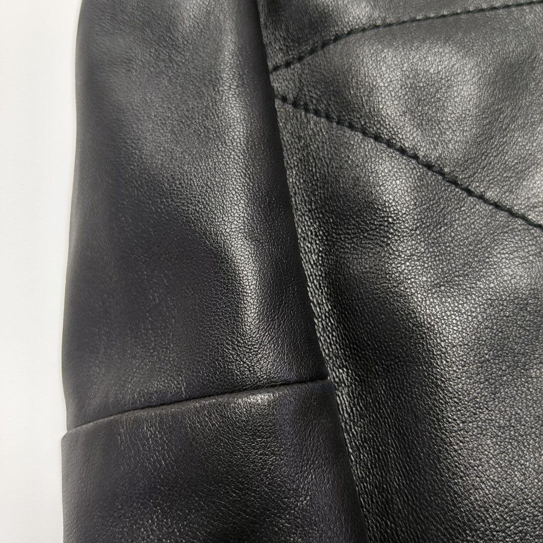 JAMIE 4.3 Quilted Lambskin Black
