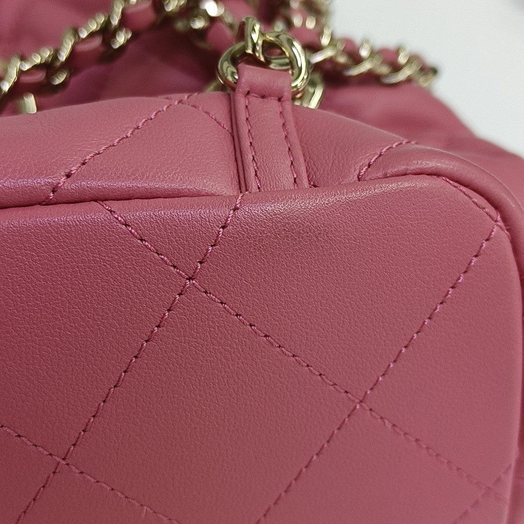 Quilted Calfskin Pink