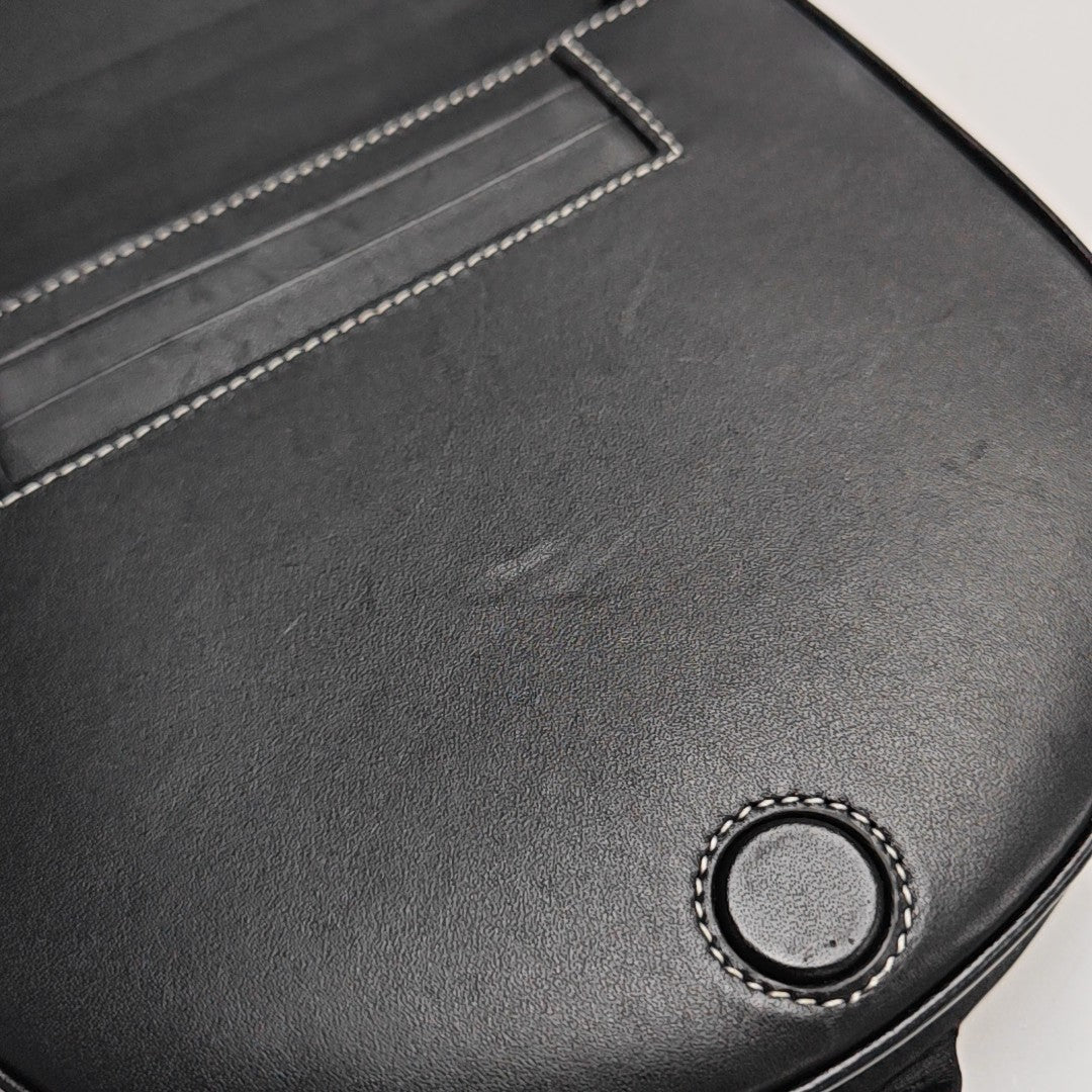 Heel Calfskin Black