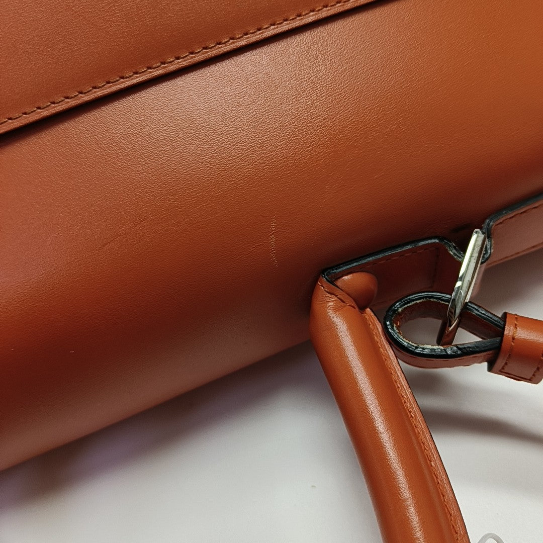 Brillant Calfskin Orange