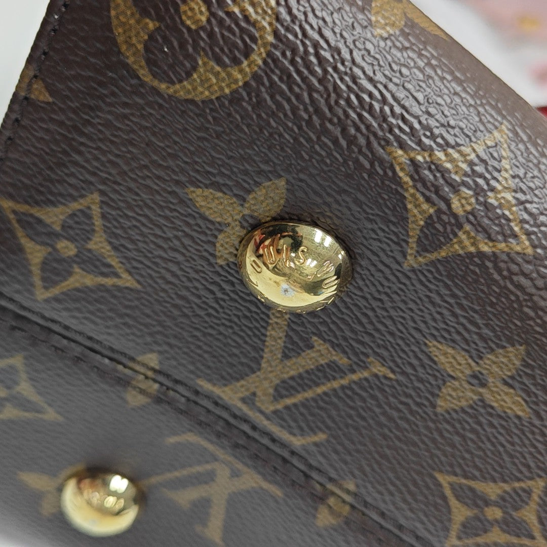 TUILERIES Monogram Coated Canvas Brown