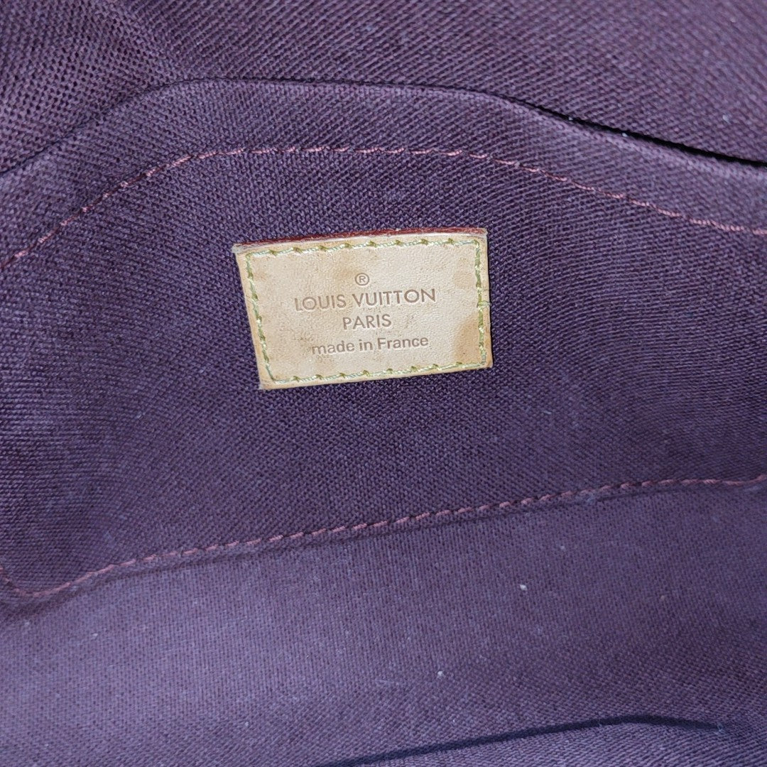 FAVORITE PM Monogram Coated Canvas Brown
