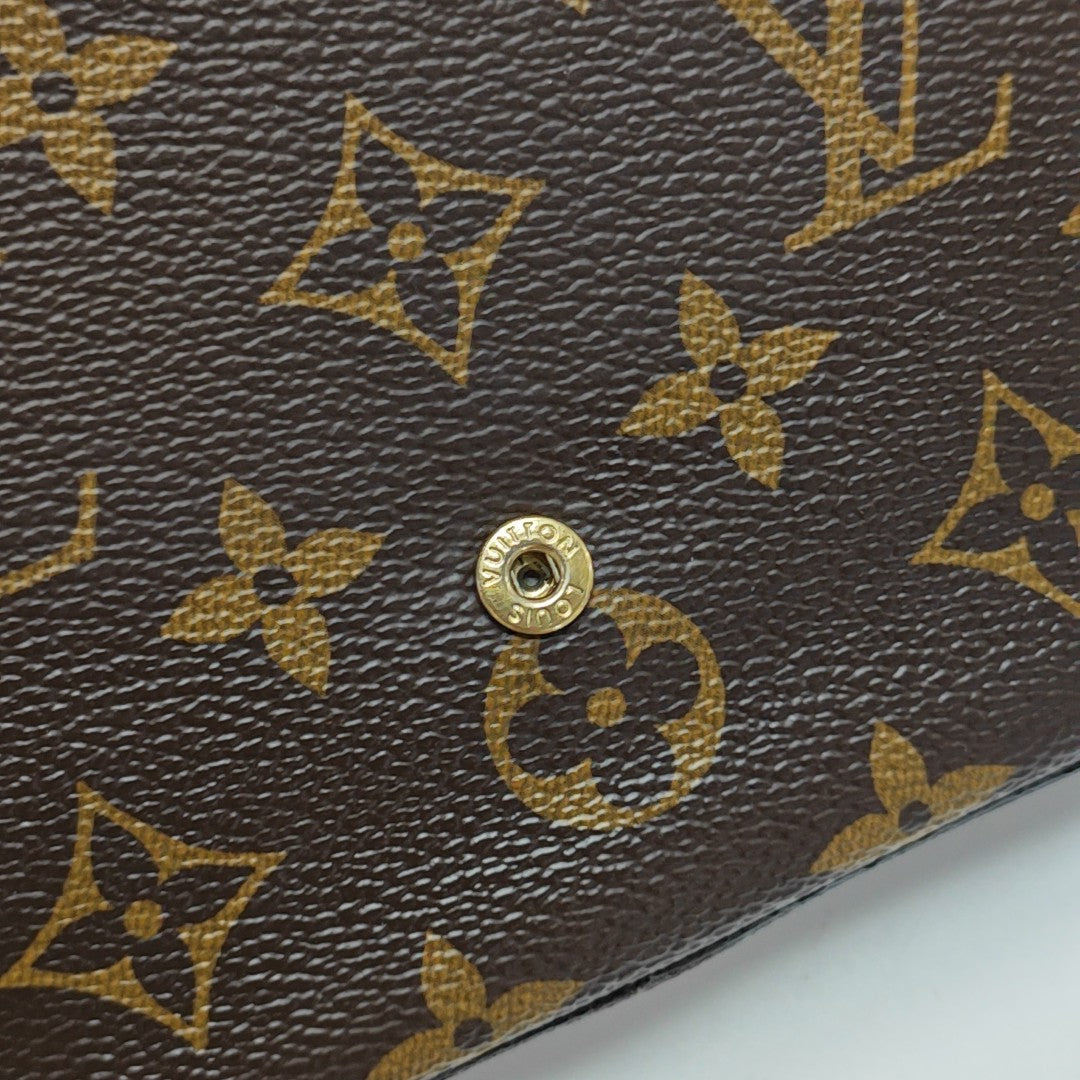 FÉLICIE Monogram Coated Canvas Brown