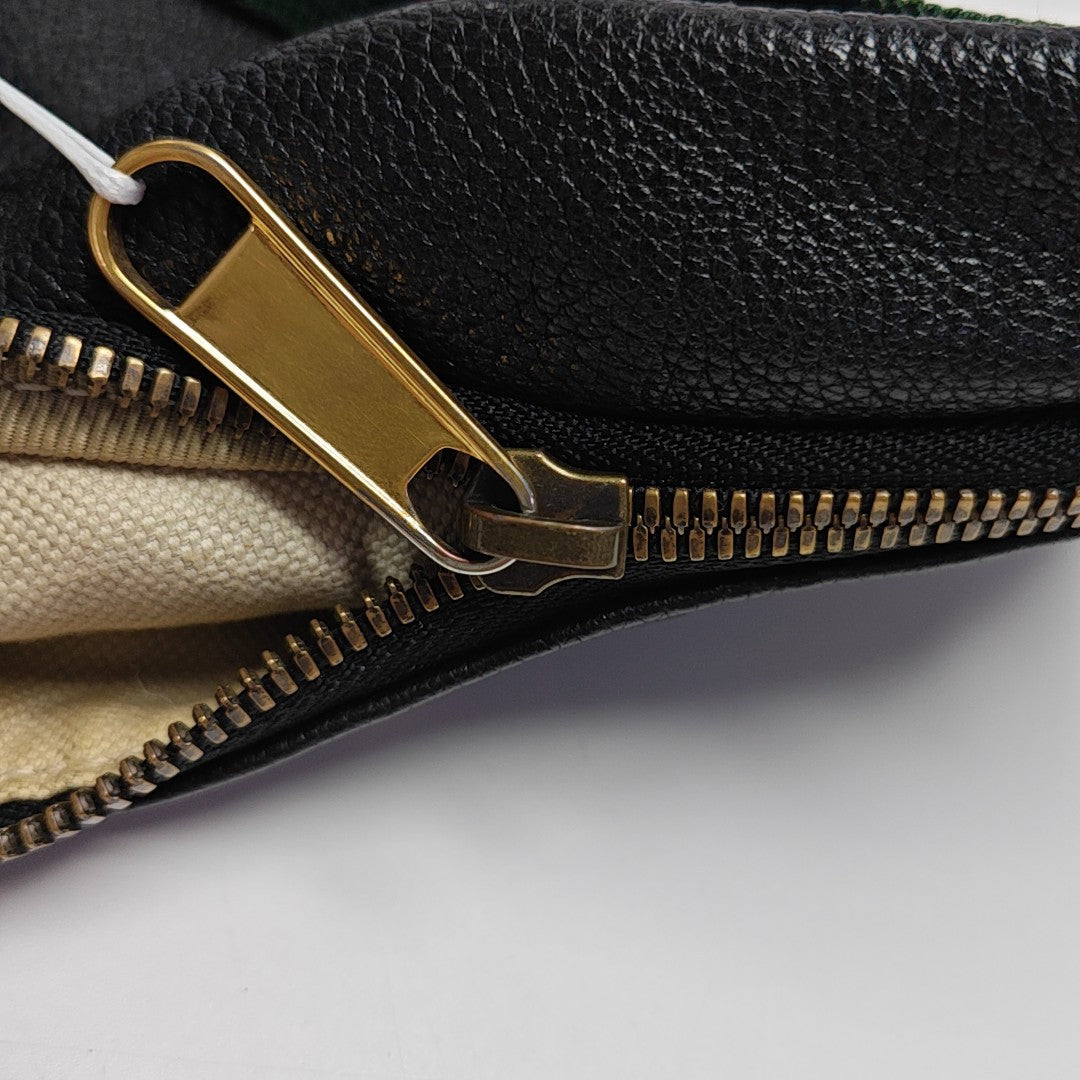 Print Large Calfskin Black