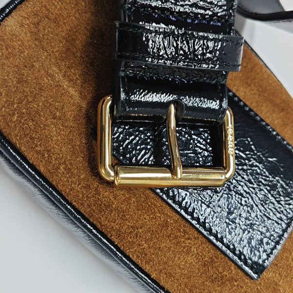 Ophidia Mini Suede Brown