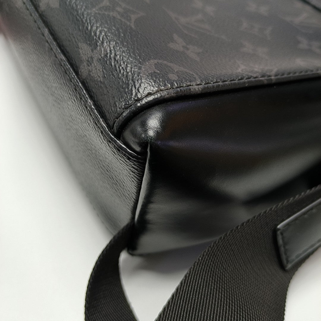 VOYAGER PM Monogram Coated Canvas Black