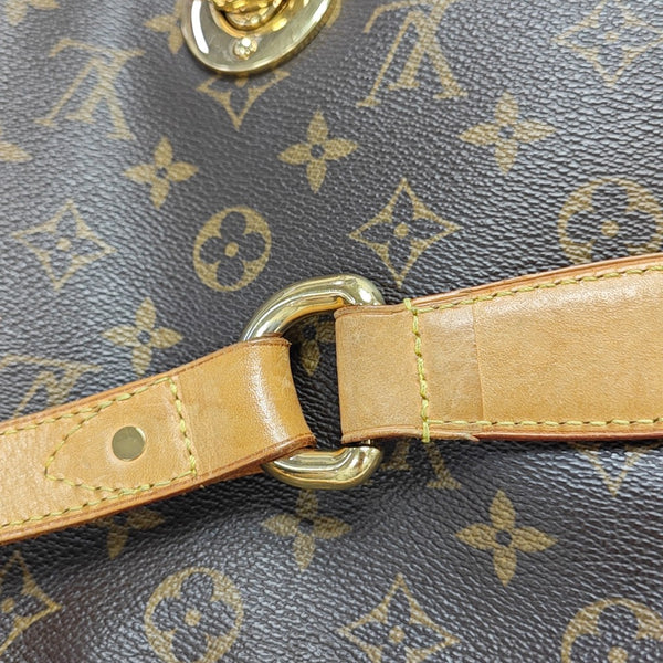 TULUM GM Monogram Coated Canvas Brown