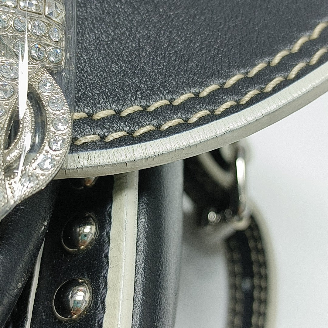 Miu Lady Calfskin Black