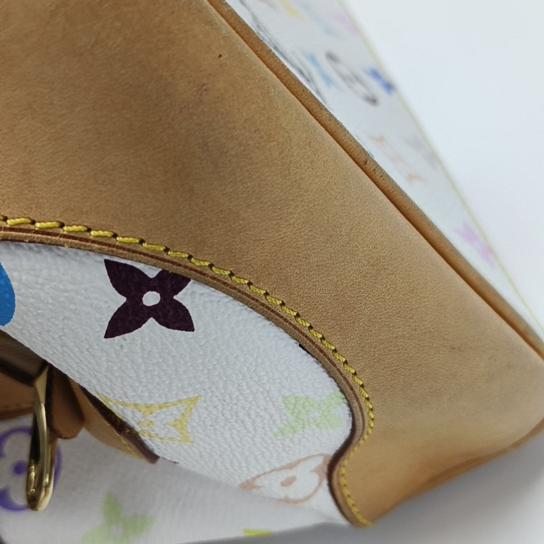 LV × TM CLAUDIA Monogram Coated Canvas White