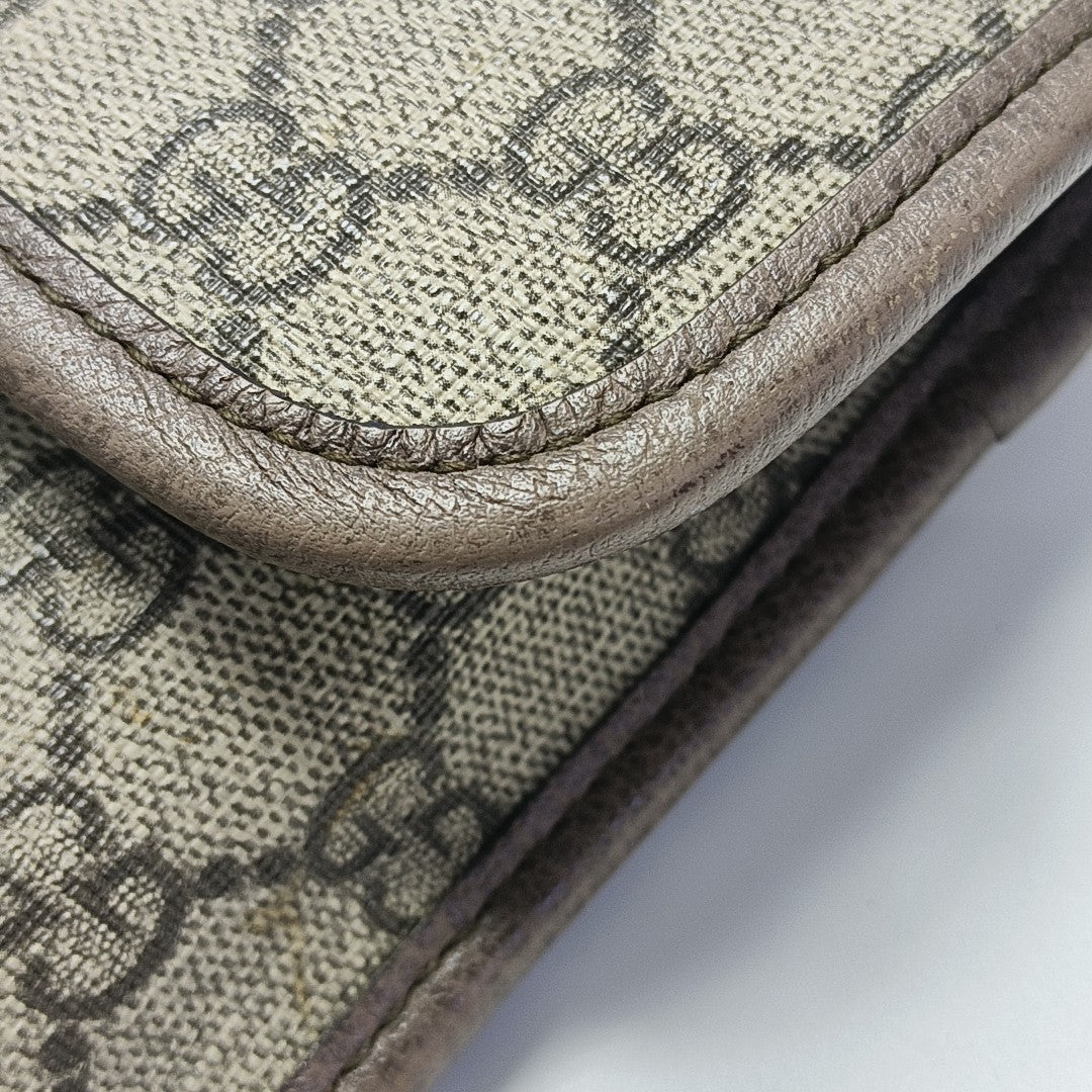 Neo Vintage Monogram Coated Canvas Beige