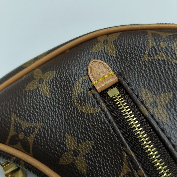 LOOP Monogram Coated Canvas Brown