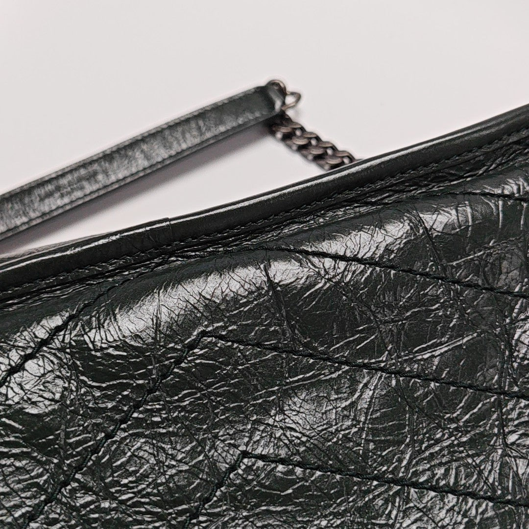 NIKI Medium Calfskin Green