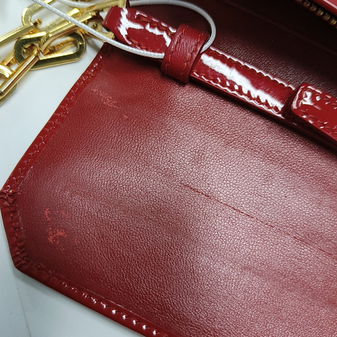 Mini Bag Calfskin Red