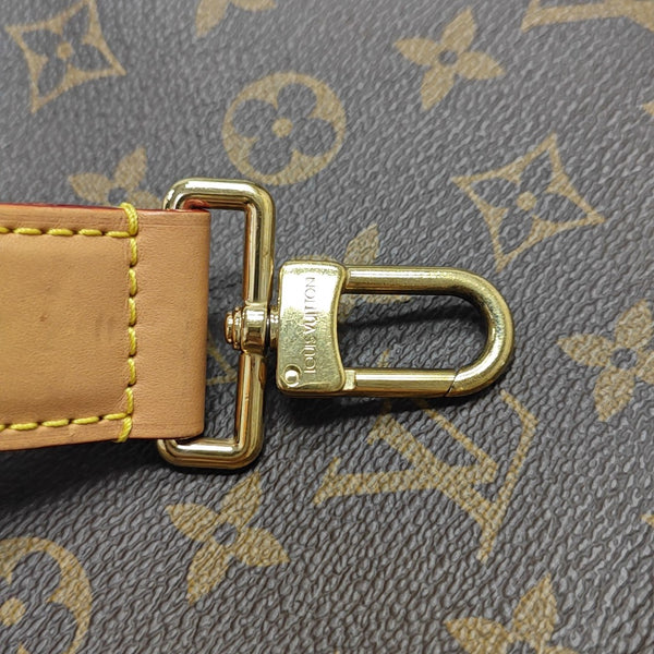 SIDE TRUNK MM Monogram Coated Canvas Brown