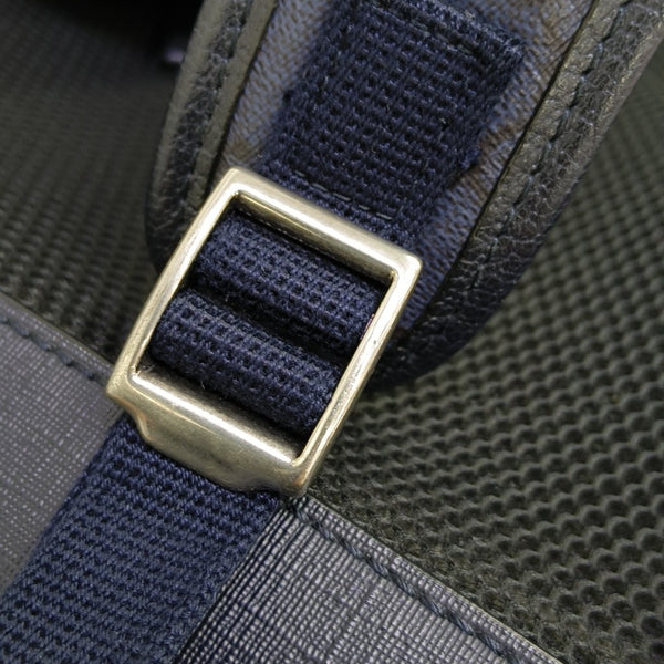 Ophidia Medium Monogram Coated Canvas Blue