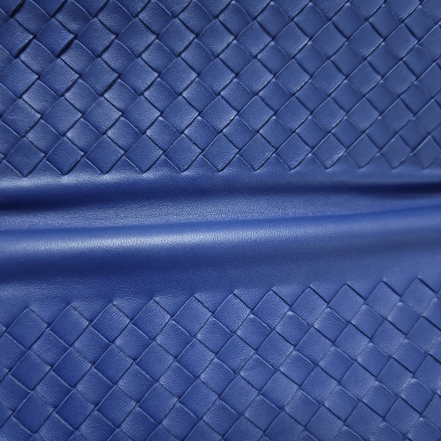 Lambskin Shoulder Bag Blue