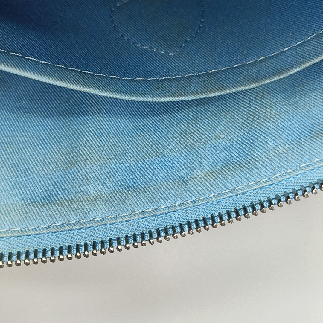 Monogram Calfskin Blue