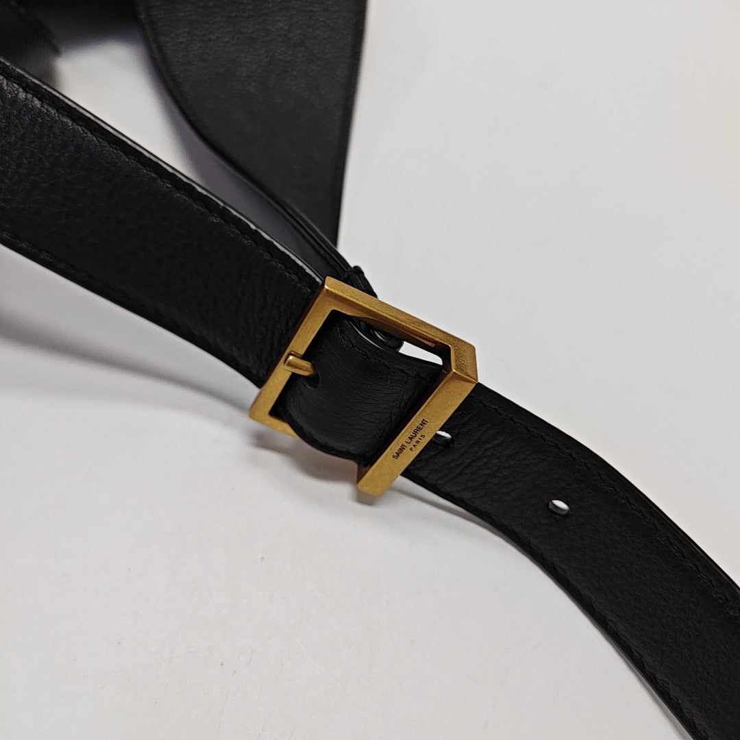 LE 5 À 7 Small Calfskin Black
