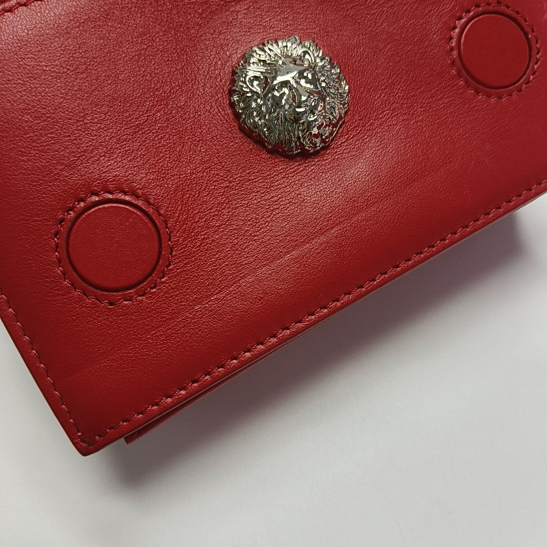 Calfskin Shoulder Bag Mini Red