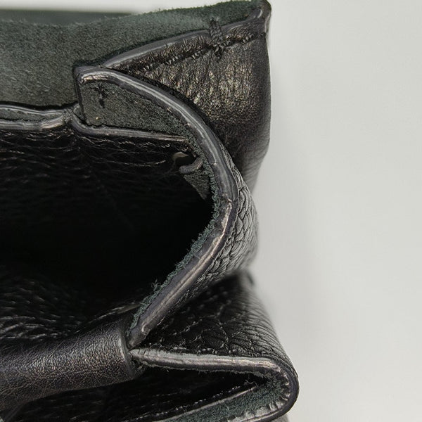 Calfskin Shoulder Bag Black