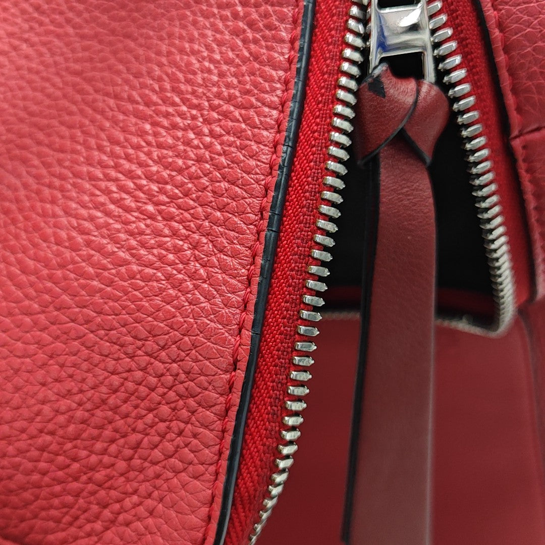Goya Small Calfskin Red