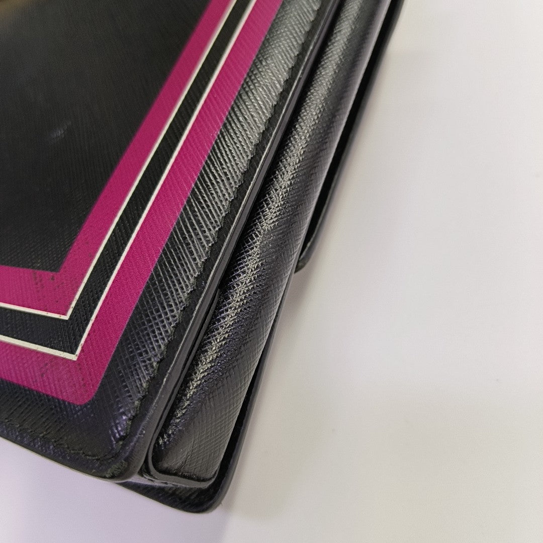 Calfskin Shoulder Bag Black