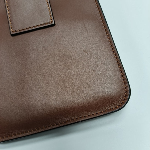 Gusset Calfskin Brown
