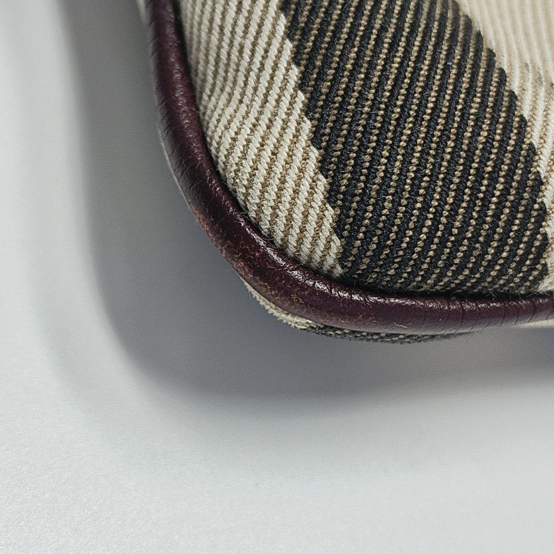 Canvas Shoulder Bag Beige