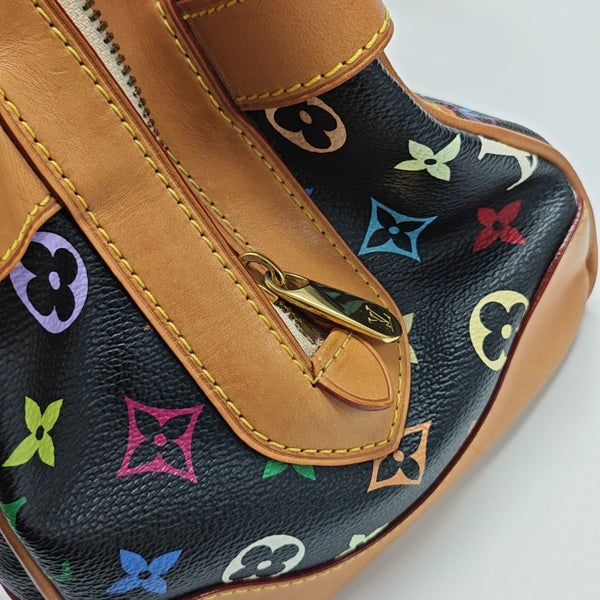 LV × TM CLAUDIA Monogram Coated Canvas Black